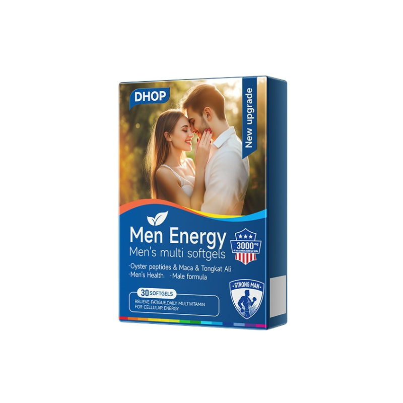 NUTRIBLOOM Men's Multivitamin Softgels – Energy, Testosterone & Immune Support