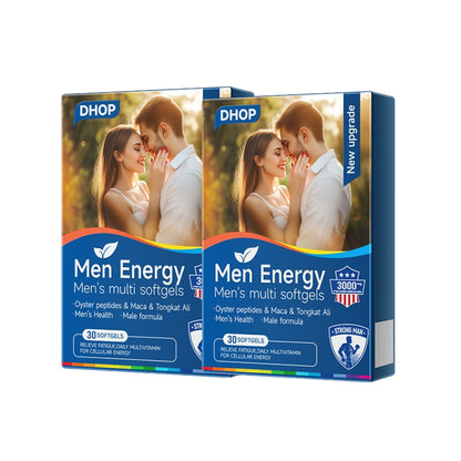 NUTRIBLOOM-Energía para Hombres multivitamínico en softgels para hombres