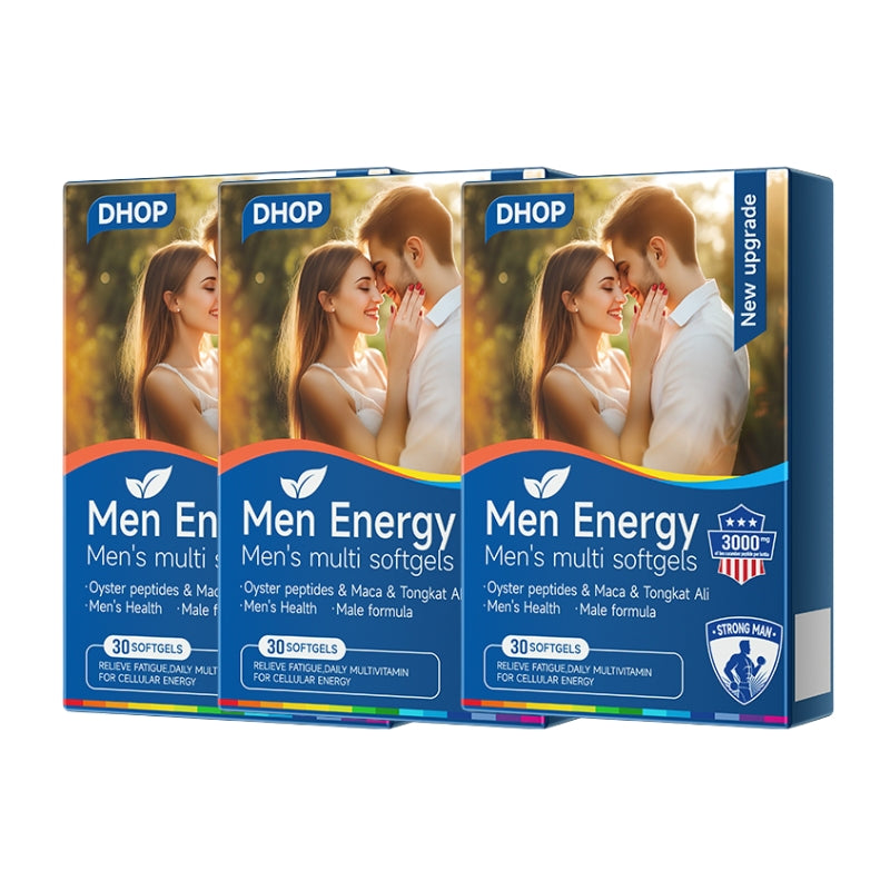 NUTRIBLOOM Men's Multivitamin Softgels – Energy, Testosterone & Immune Support