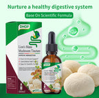 NUTRIBLOOM Lion's Mane Mushroom Tincture – Supports Digestion, Immunity & Stomach Health (60ml)