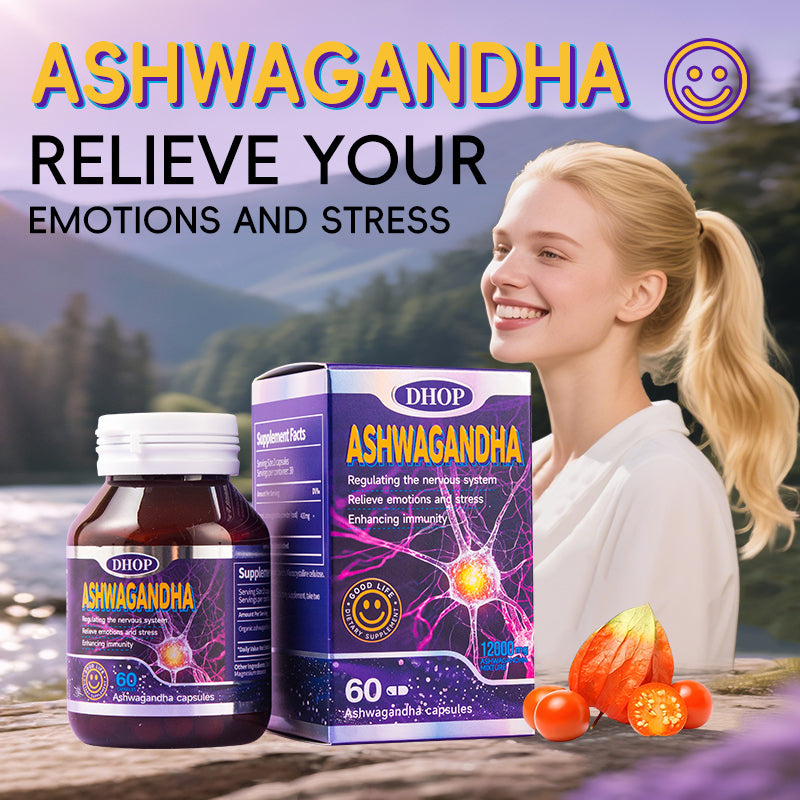 NUTRIBLOOM Organic Ashwagandha Supplement – Calm, Sleep & Stress Support