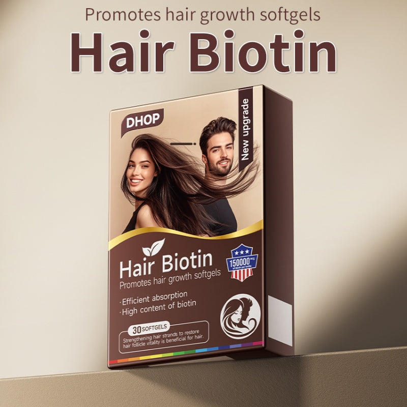 NUTRIBLOOM-Hair Biotin Promotes hair growth softgels