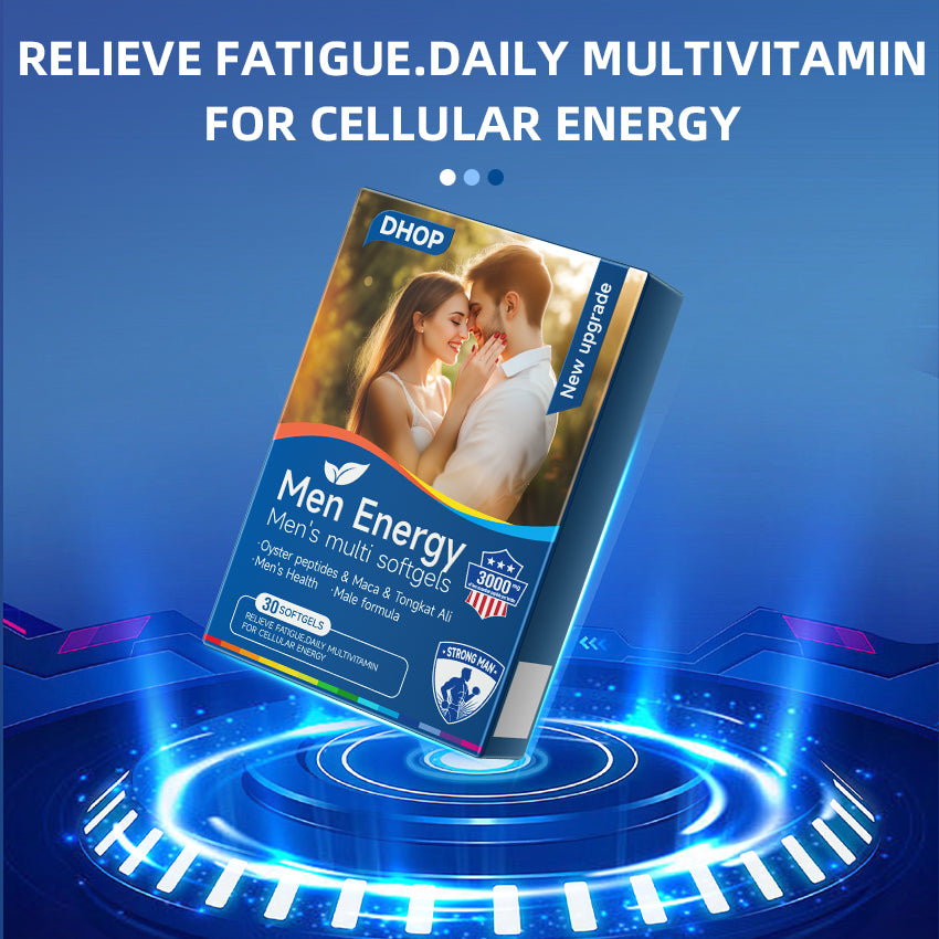 NUTRIBLOOM-Energía para Hombres multivitamínico en softgels para hombres