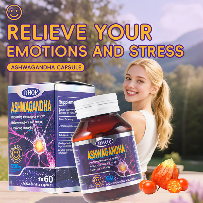 NUTRIBLOOM Organic Ashwagandha Supplement – Calm, Sleep & Stress Support