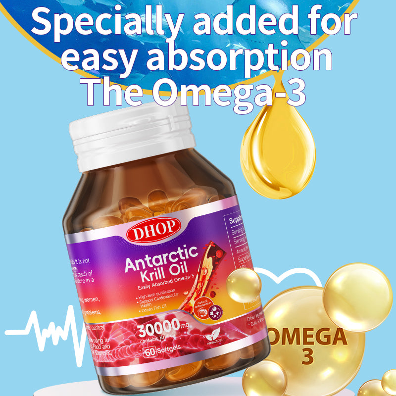 NUTRIBLOOM-Antarctic Krill Oil Softgels