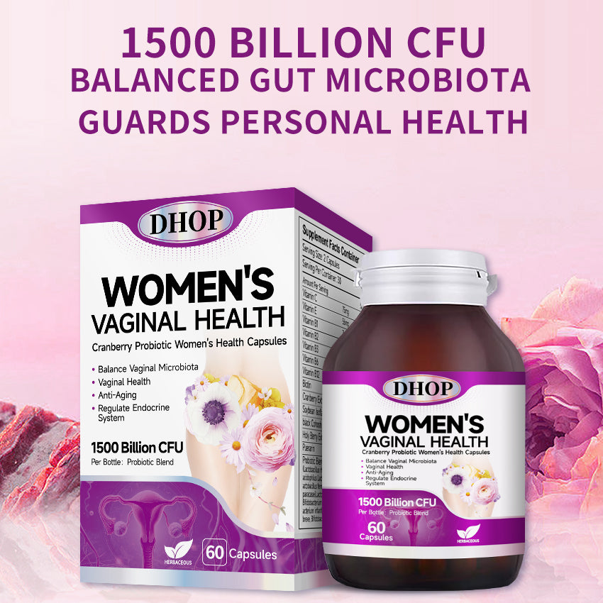 NUTRIBLOOM Cranberry Probiotic for Women – UTI, Urinary Tract & Vaginal Health Support, Gastrointestinal support，60 Capsules