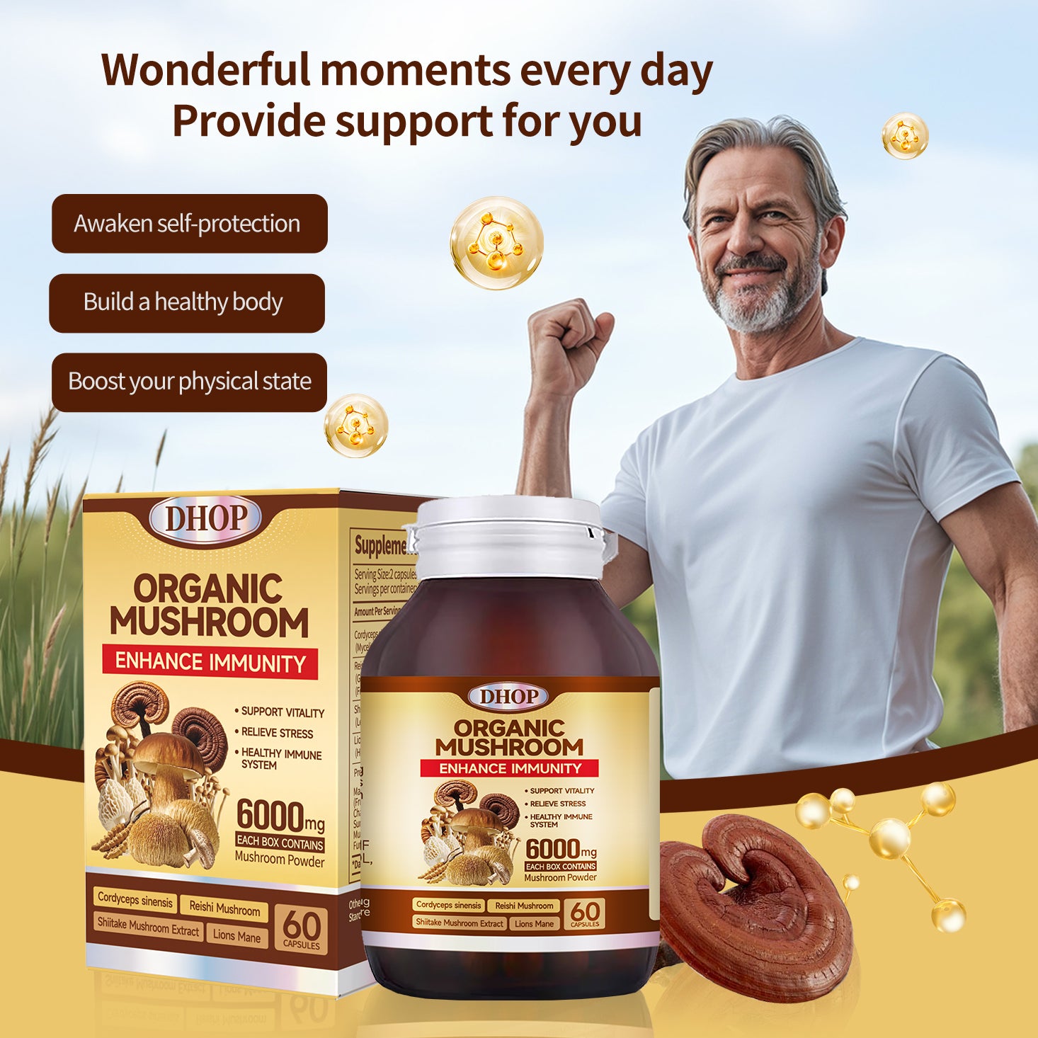 NUTRIBLOOM-Natural Mushroom Extract