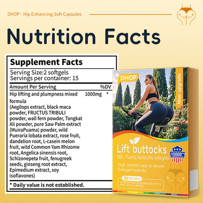 NUTRIBLOOM-BBL Weichkapseln für einen prallen Po