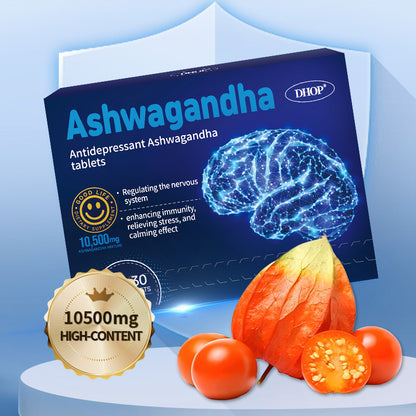 NUTRIBLOOM-Antidepresivo tabletas de Ashwagandha (Caramelos prensados)