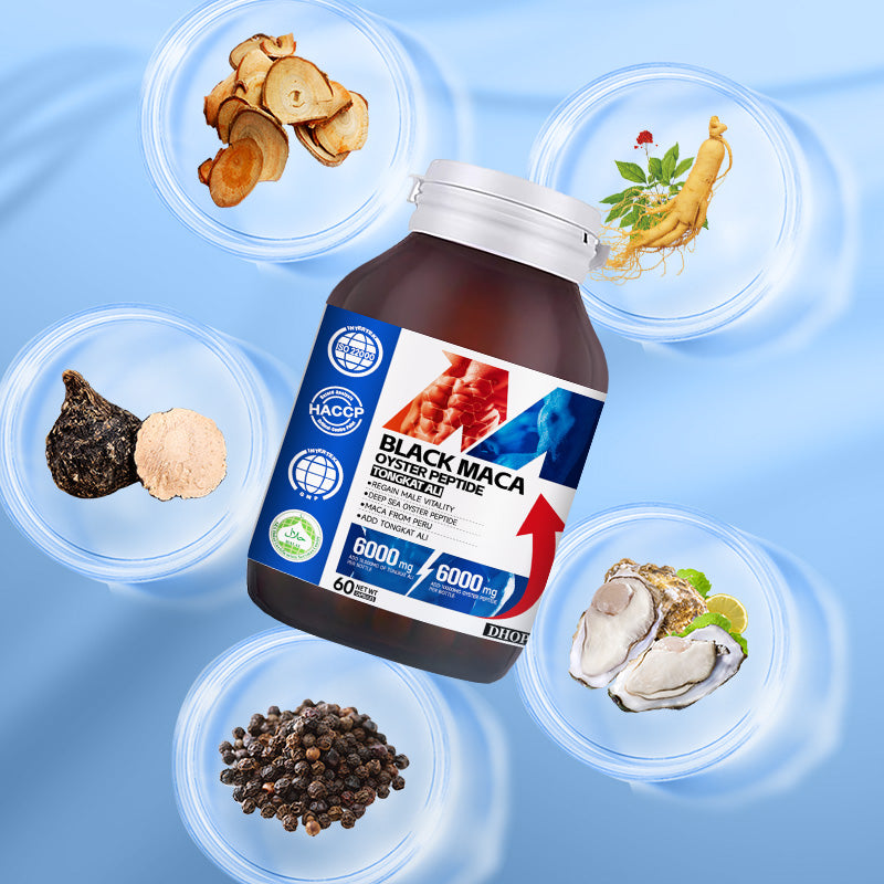 NUTRIBLOOM-BLACK MACA OYSTER PEPTIDE TONGKAT ALI Kapsel