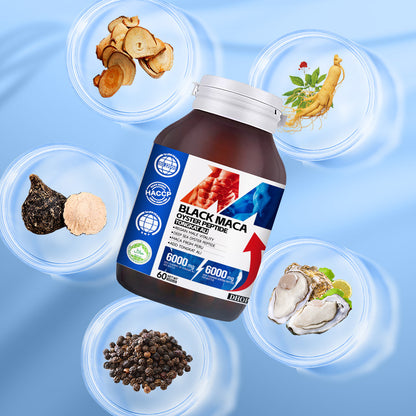 NUTRIBLOOM-BLACK MACA OYSTER PEPTIDE TONGKAT ALI Kapsel