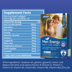 NUTRIBLOOM Men's Multivitamin Softgels – Energy, Testosterone & Immune Support