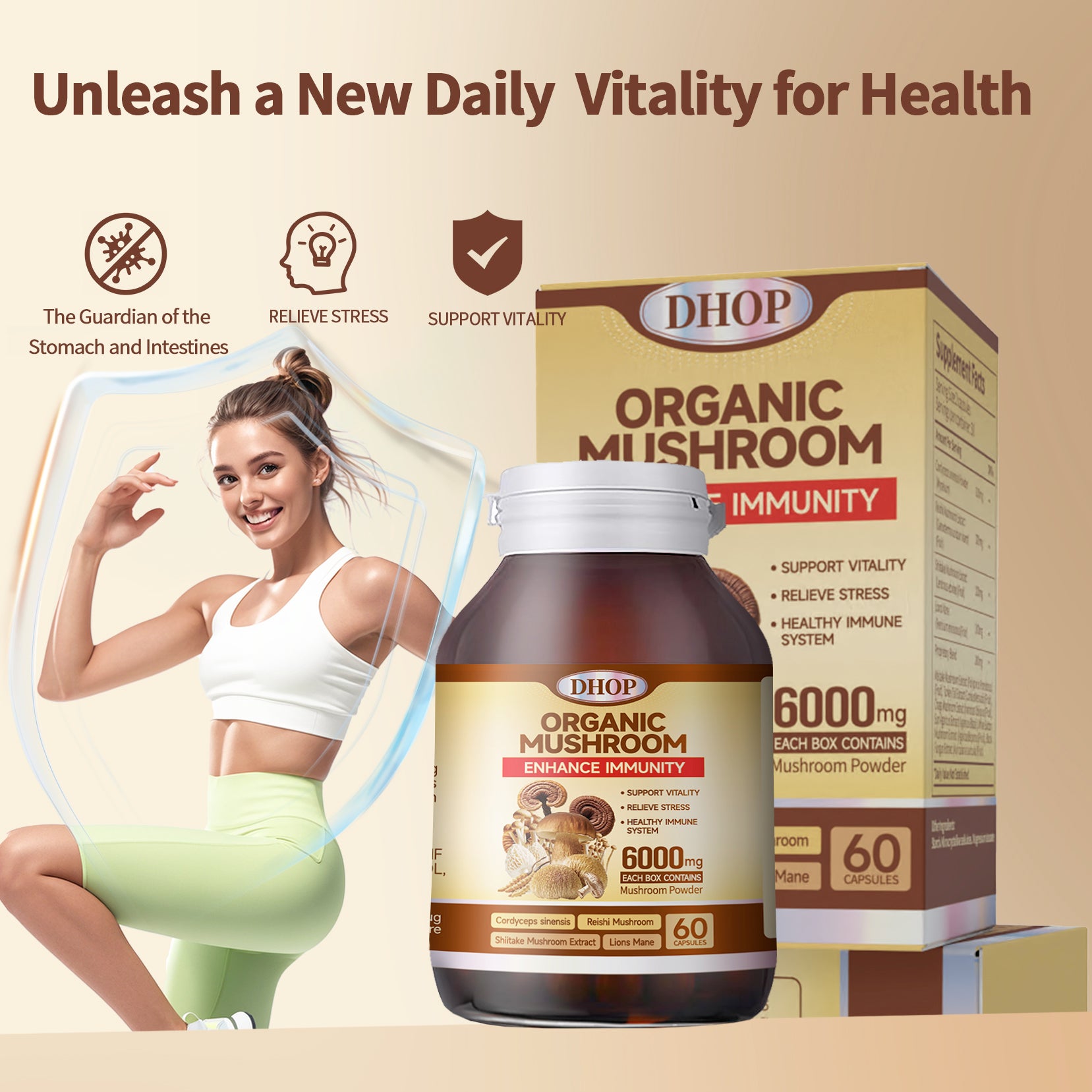 NUTRIBLOOM-Natural Mushroom Extract