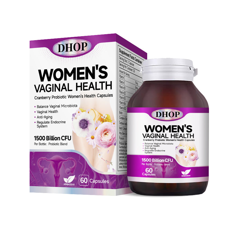 NUTRIBLOOM Cranberry Probiotic for Women – UTI, Urinary Tract & Vaginal Health Support, Gastrointestinal support，60 Capsules