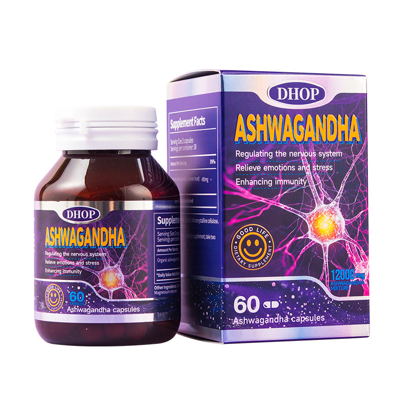 NUTRIBLOOM Organic Ashwagandha Supplement – Calm, Sleep & Stress Support