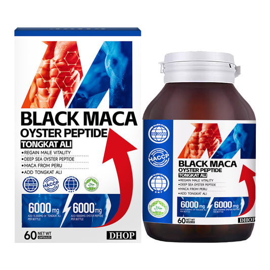 NUTRIBLOOM-BLACK MACA OYSTER PEPTIDE TONGKAT ALI Kapsel