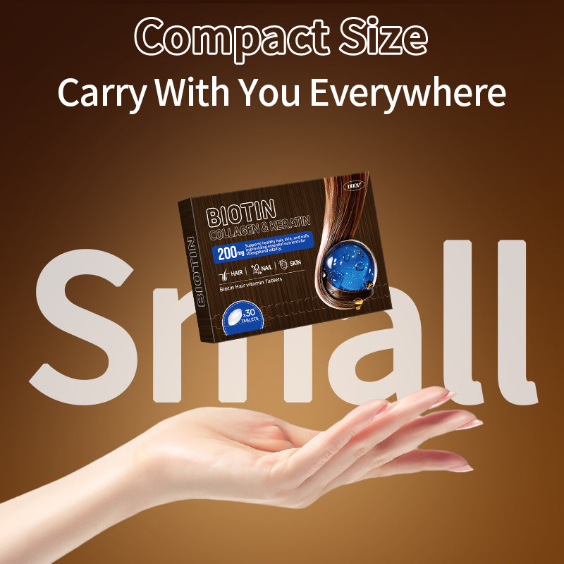 NUTRIBLOOM-Biotina Tabletas de vitaminas para el cabello