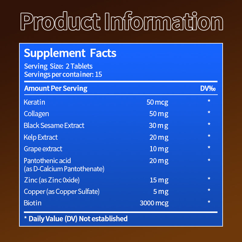 NUTRIBLOOM-Biotin Hair vitamin Tablets